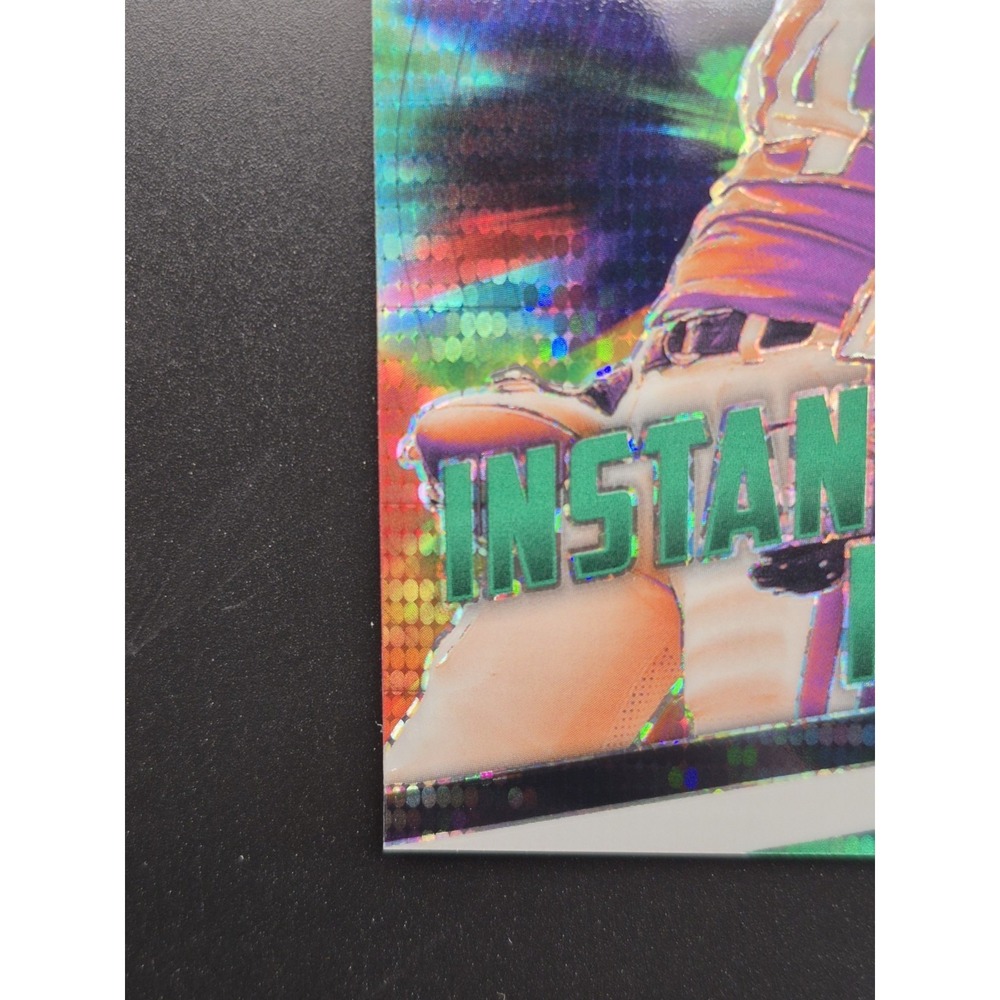 2024 Prizm Draft Picks Ladd McConkey #II-LM Green Pulsar Prizm /25 (RC) Chargers - Picture 7 of 12